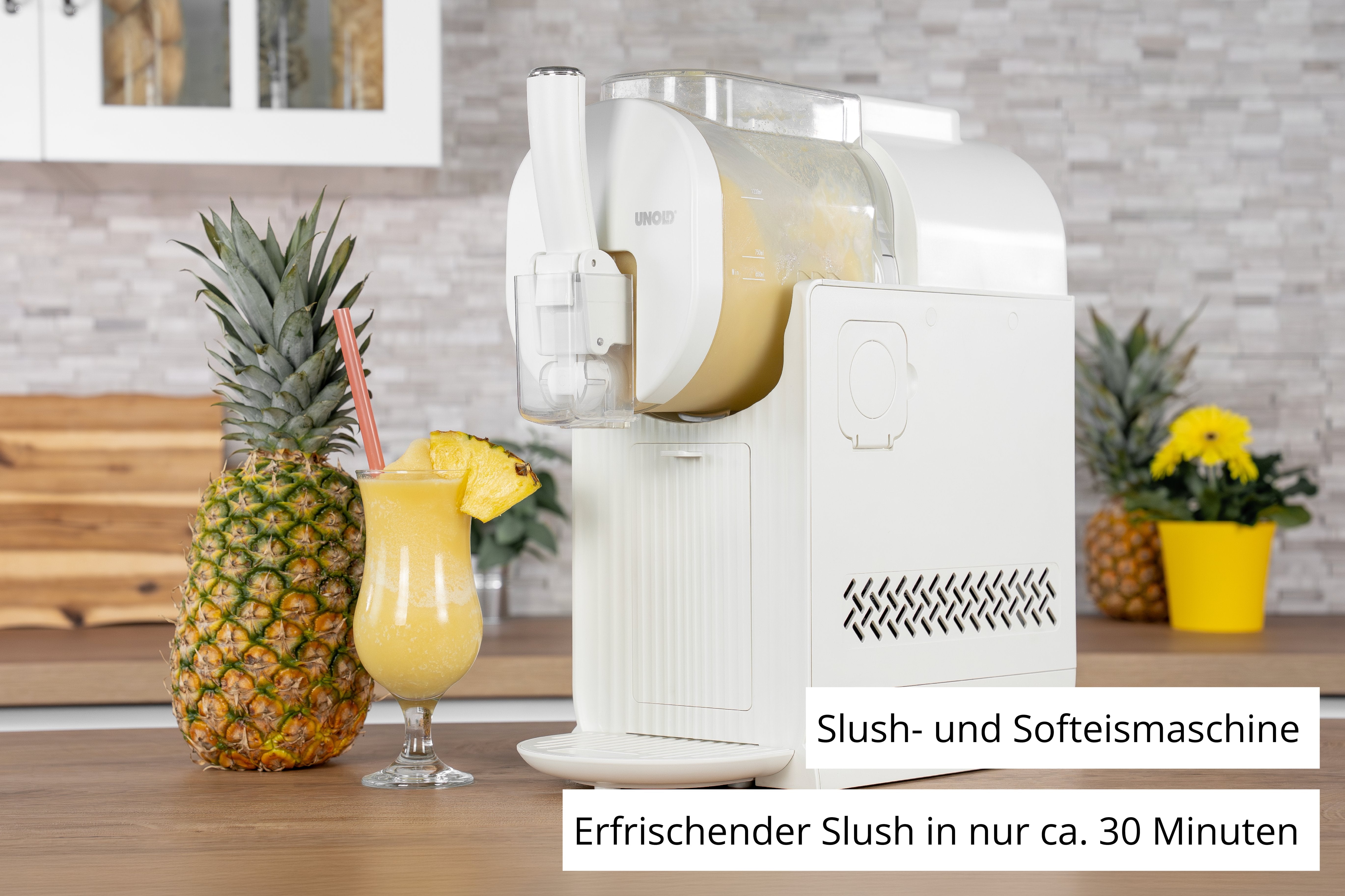 Unold 48960 Sofia Creme 2in1 Slush- & Softeismaschine