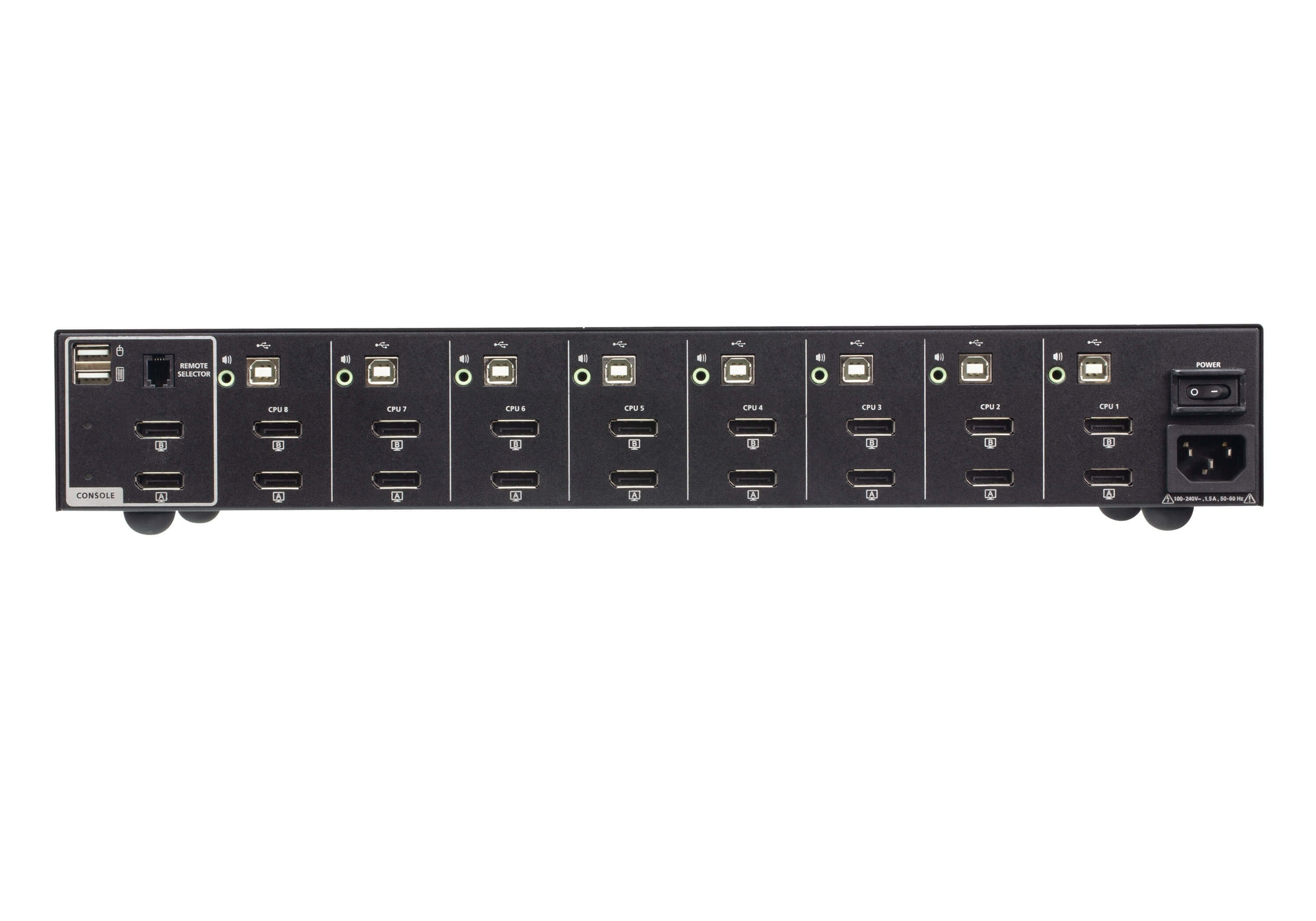 EAN 4710469341458 - ATEN CS1148DP4-AT-G interruptor KVM Montaje en rack Negro imagen 2