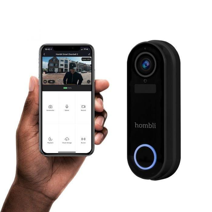 EAN 8719323918405 - Hombli Smart Doorbell Pack Negro, Blanco imagen 5