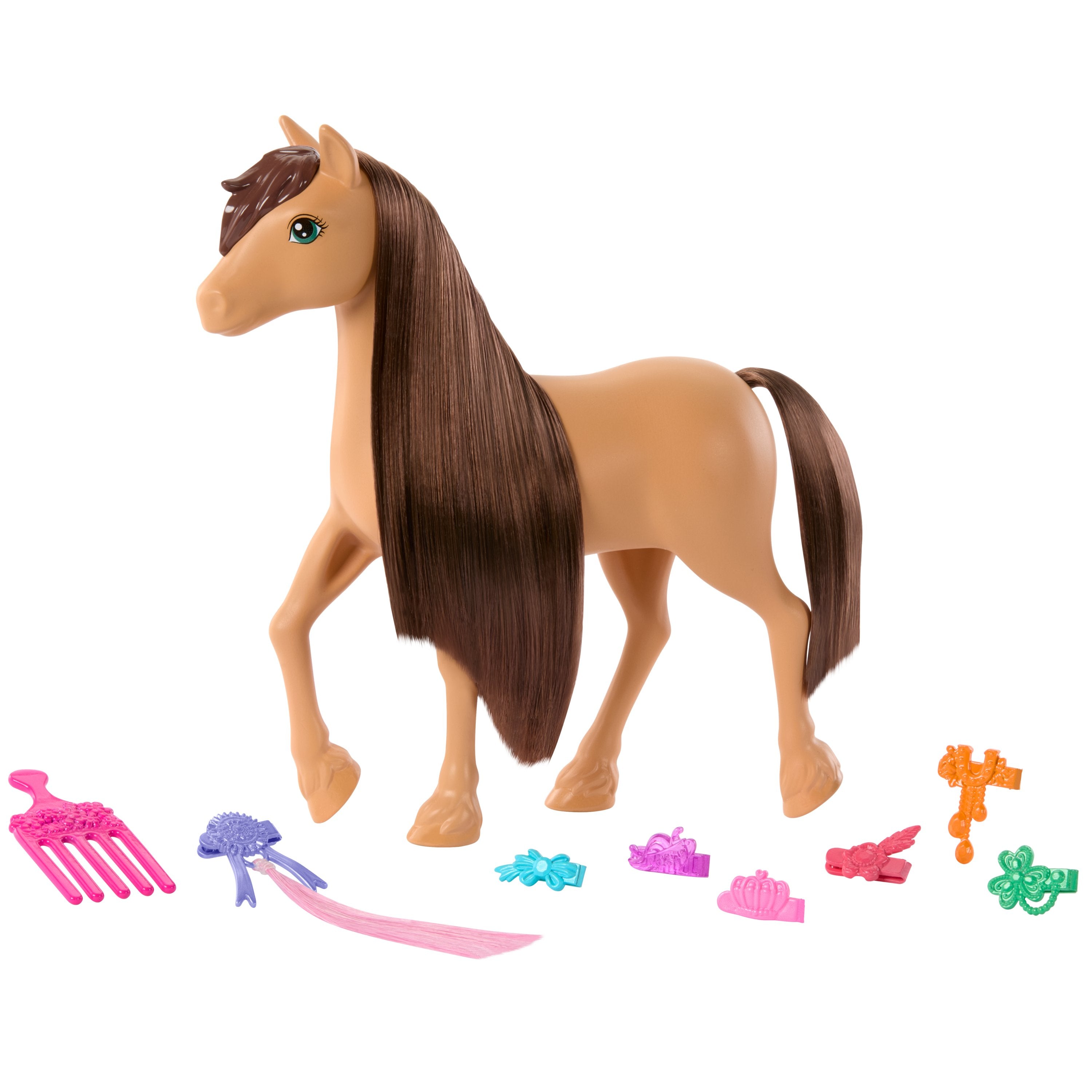 Konik Barbie Pepper Z Brazowymi Wlosami Do Stylizacji