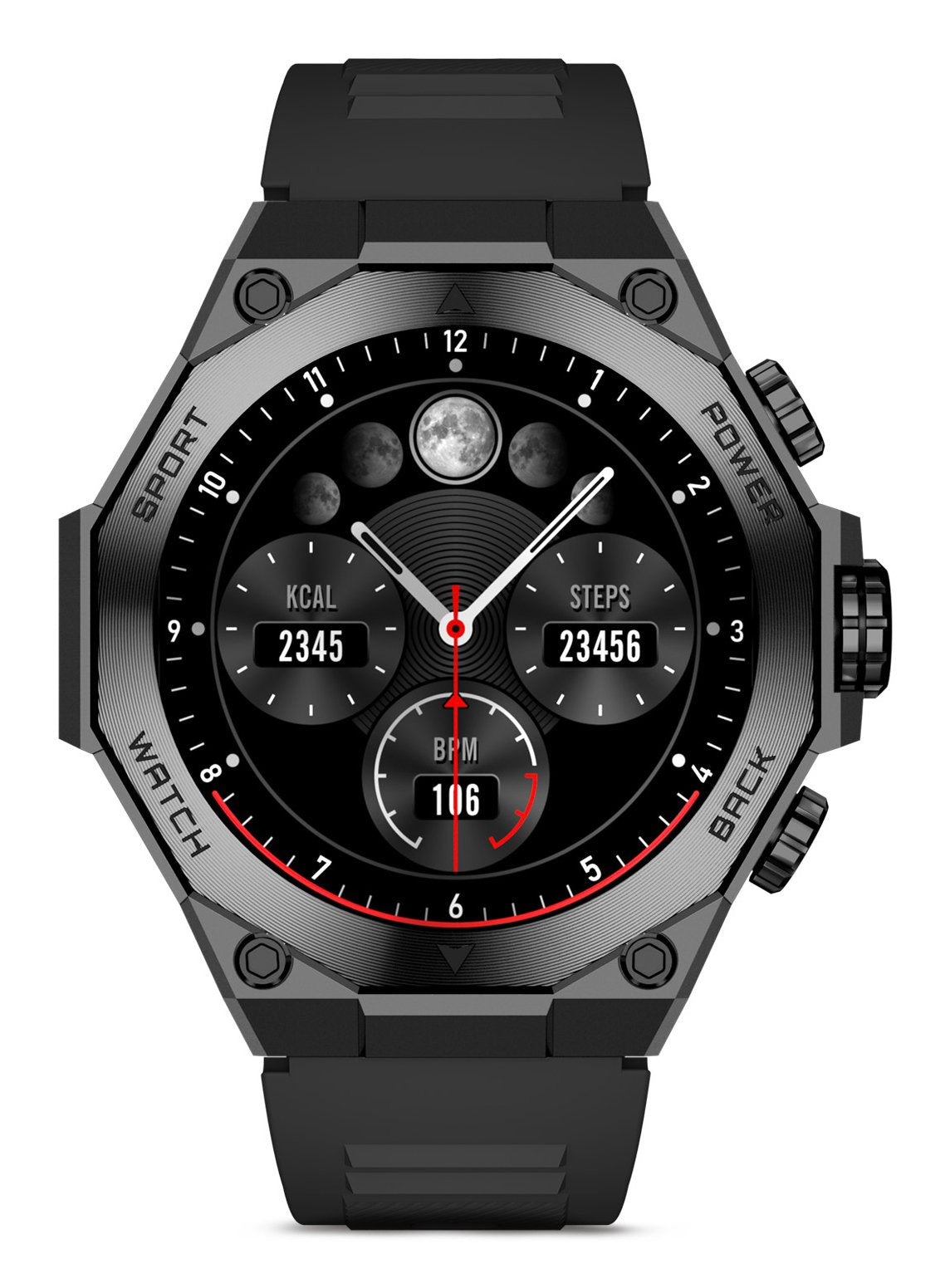 EAN 8427542133256 - Ksix Titanium 3,63 cm (1.43") 55 mm Digital 466 x 466 Pixeles Pantalla táctil imagen 8
