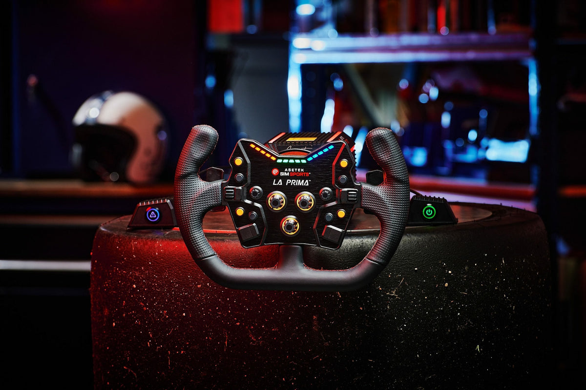 Asetek Simsports Gt Rim - Open D, Leder