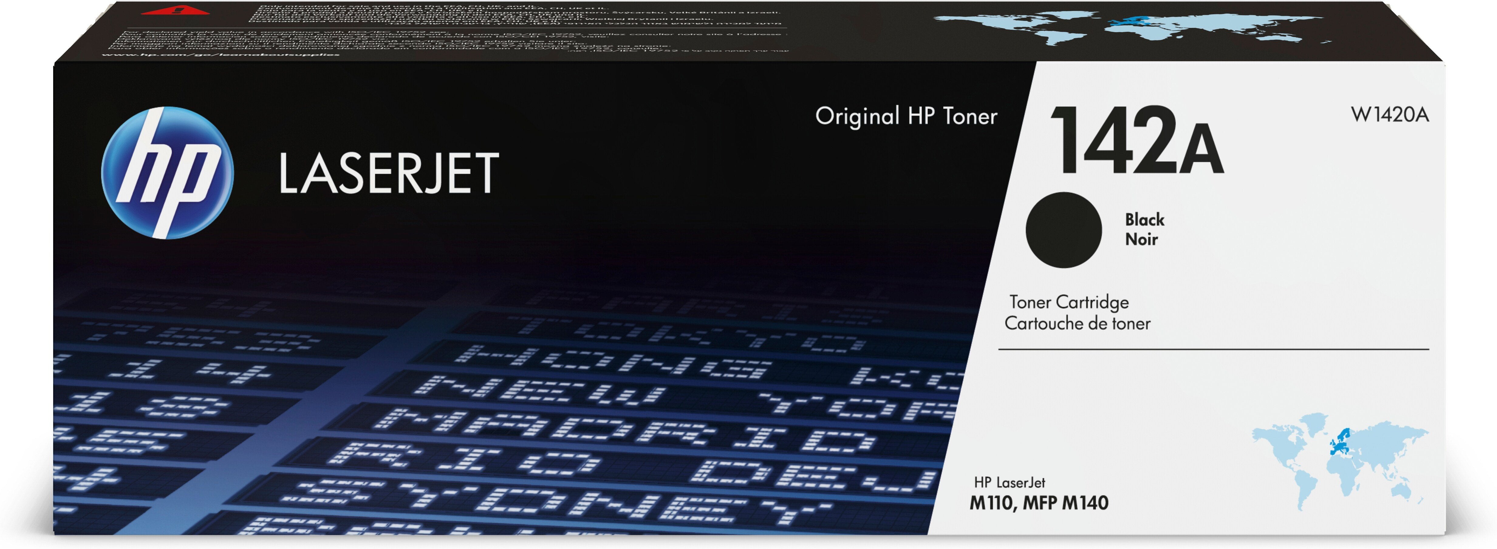 EAN 0194850740626 - HP 142A Black Original LaserJet Toner Cartridge cartucho de tóner 1 pieza(s) imagen 1