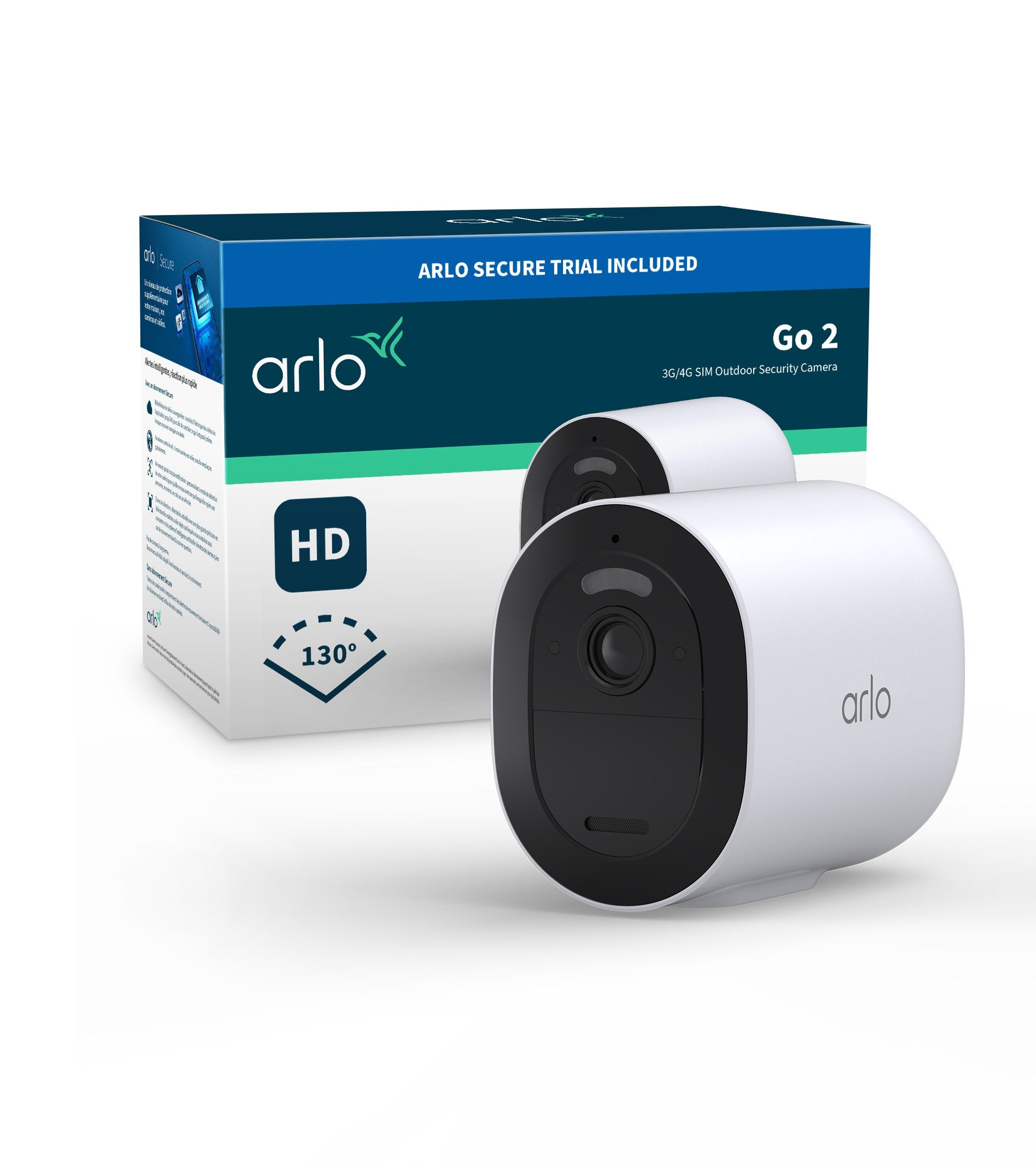 EAN 0193108143110 - Arlo Go 2 Bala (forma) Cámara de seguridad IP Exterior 1920 x 1080 Pixeles Techo/pared imagen 1
