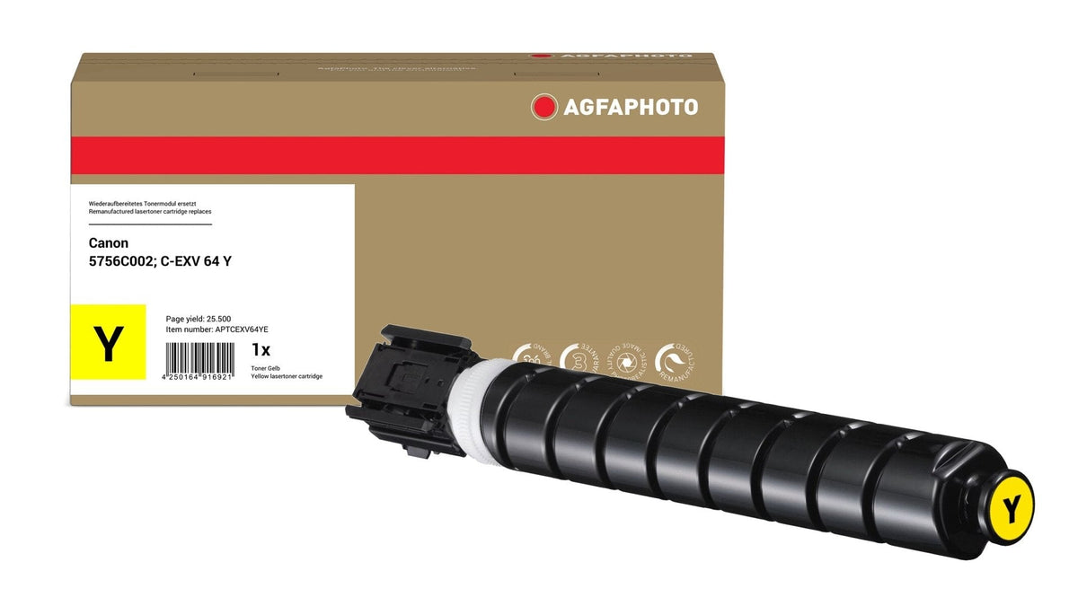 Agfa Photo Tóner Amarillo Aptcexv64ye 25500 Copias