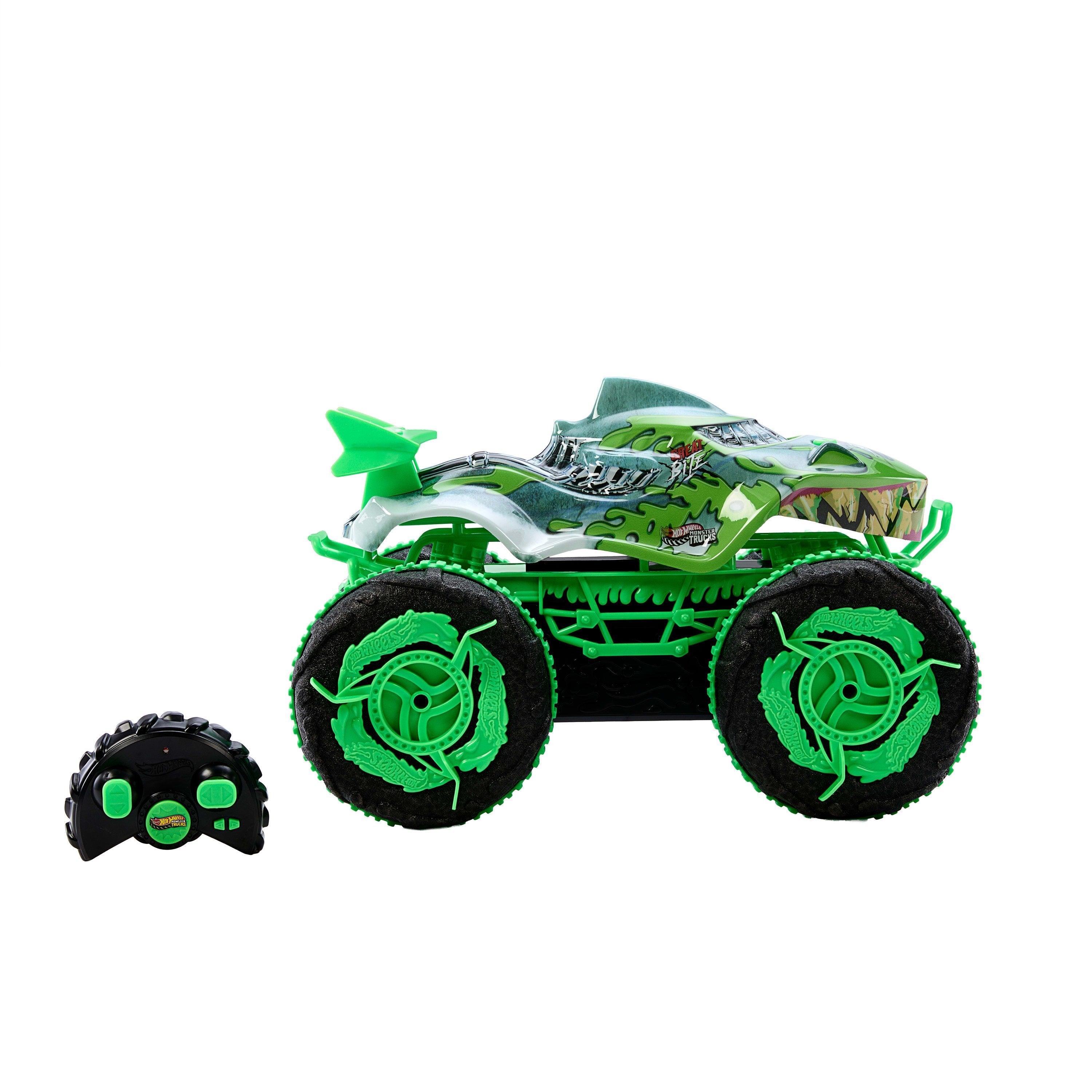 Coche Todoterreno Radio Control Mutant Chaos Monster Trucks Hot Wheels