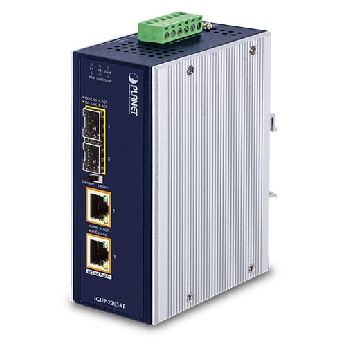Industrial 2-Port 100/1000x