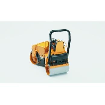 EAN 4001702024338 - BRUDER CAT Asphalt drum compactor imagen 5