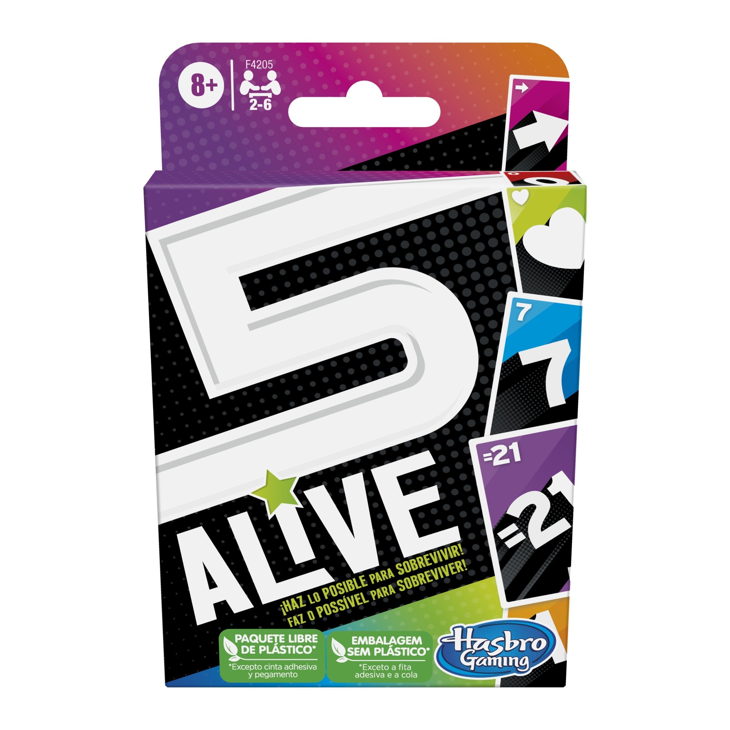 Hasbro Gaming - 5 Alive - Juego De Cartas - Vietnam