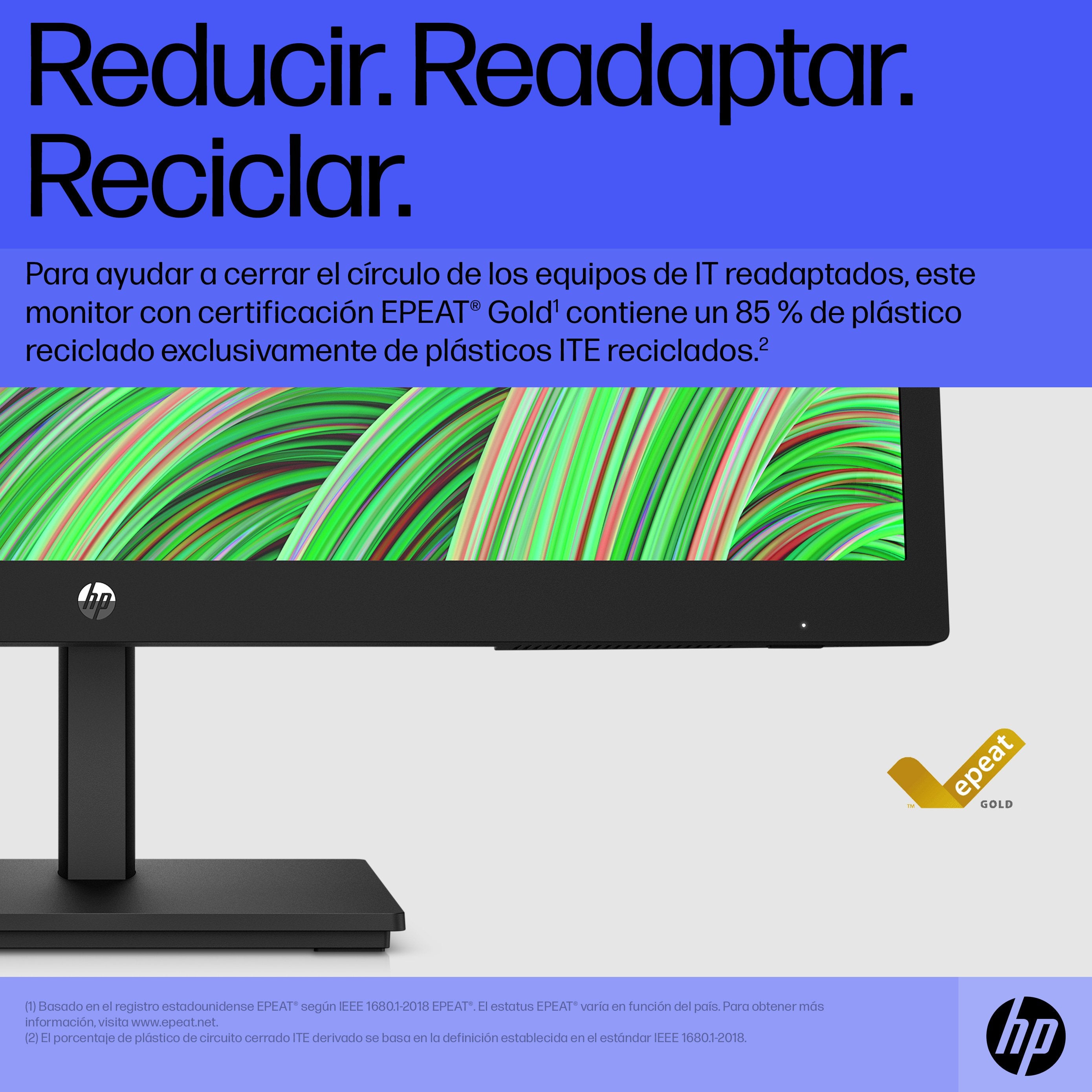 EAN 5715063348420 - HP V22v G5 FHD Monitor pantalla para PC 54,5 cm (21.4") 1920 x 1080 Pixeles Full HD LCD Negro imagen 9