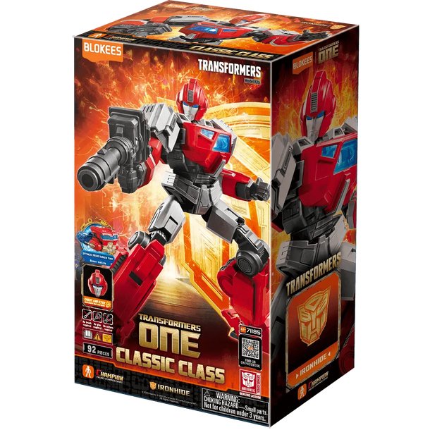 Blokees Transformers Clásico Clase 19 Transformers Uno Ironhide