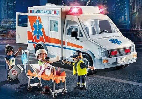 EAN 4008789712325 - Playmobil Ambulance imagen 3
