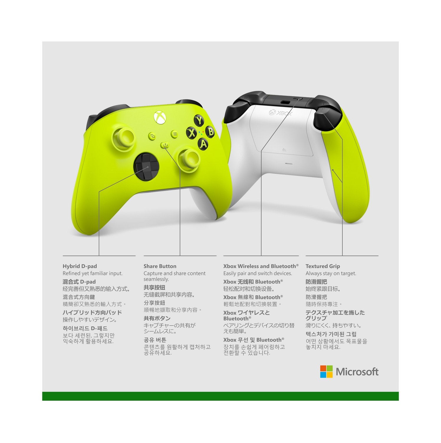 EAN 0889842716528 - Microsoft Xbox Wireless Controller Verde, Color menta Bluetooth Palanca de mando Analógico/Digital Xbox, imagen 6