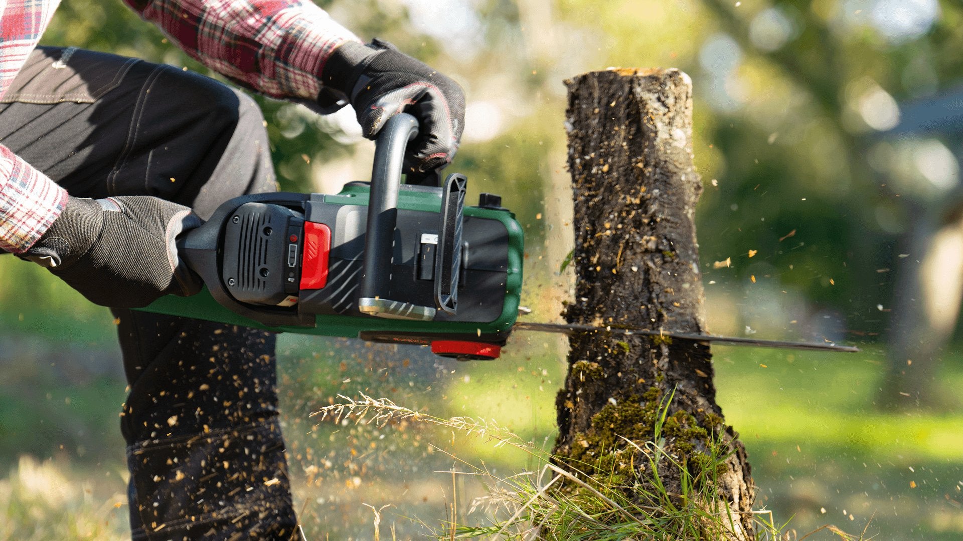 EAN 3165140939034 - Bosch AdvancedChain 36V-35-40 Negro, Verde imagen 3