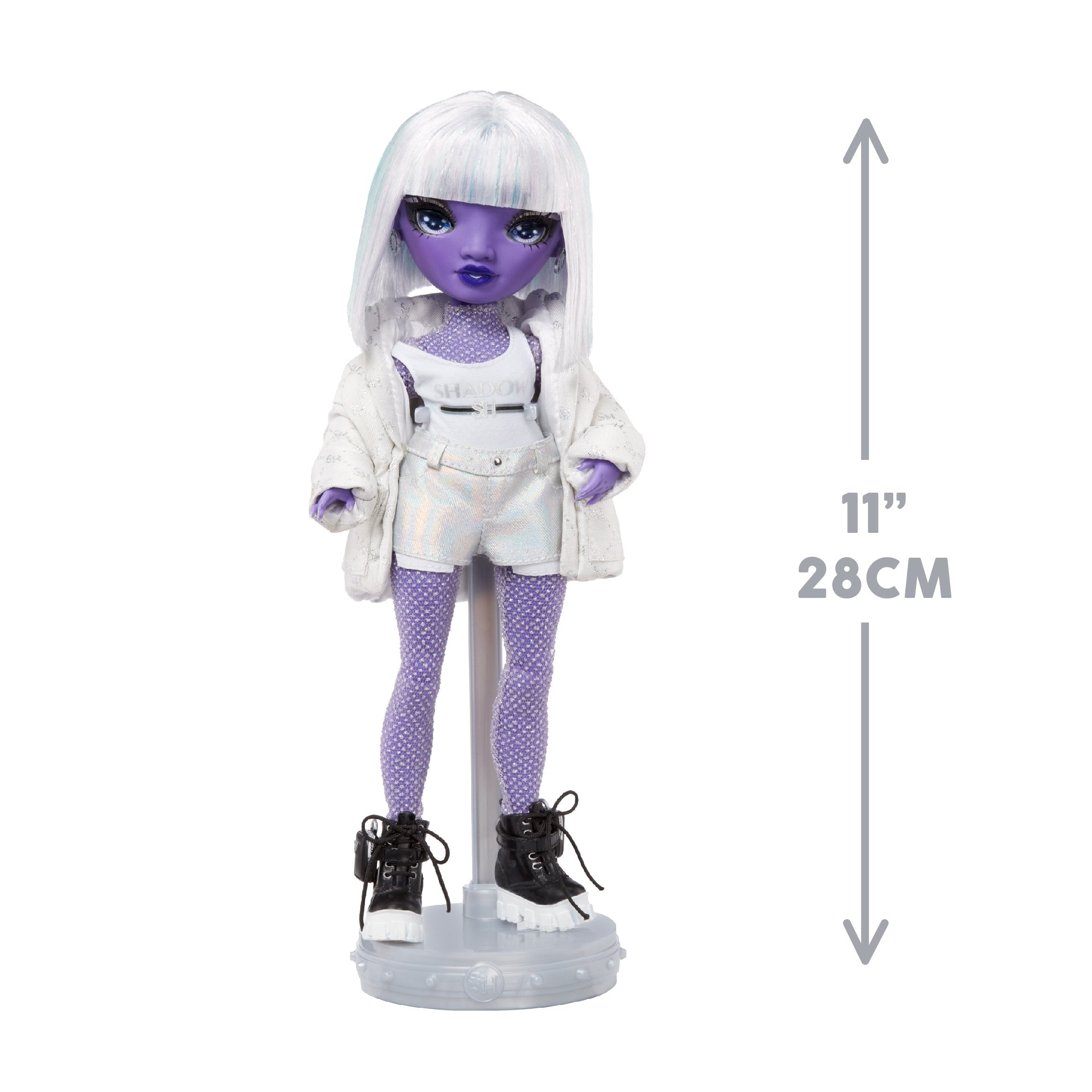 Muñeca Mga Entertainment Shadow High S23 Purple Fasion Doll - Dia Mante, 583066euc