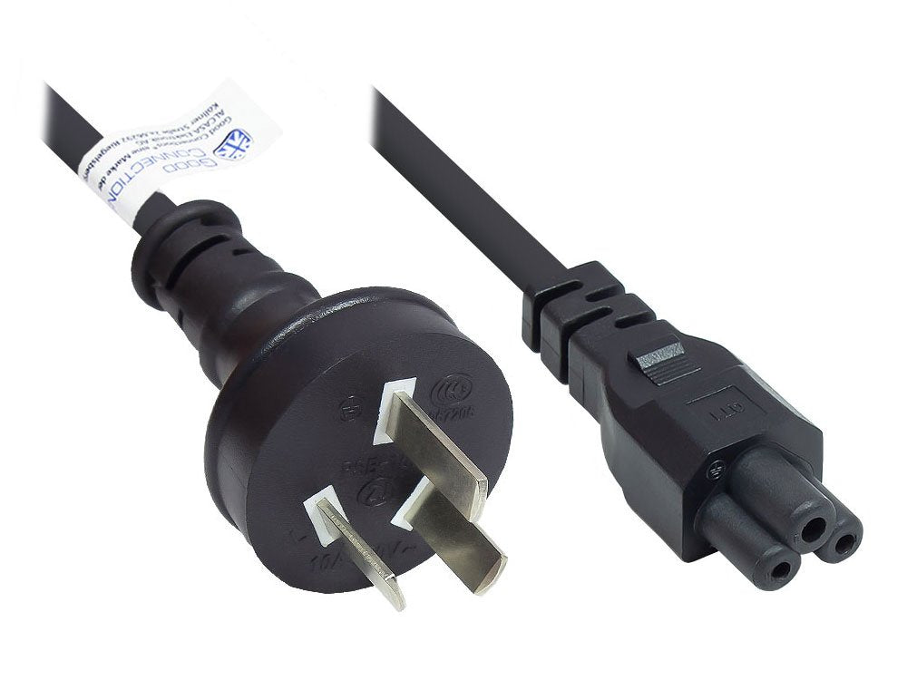 EAN 4014619170104 - Alcasa P8005-S018 cable de transmisión Negro 1,8 m Enchufe tipo I C5 acoplador imagen 1