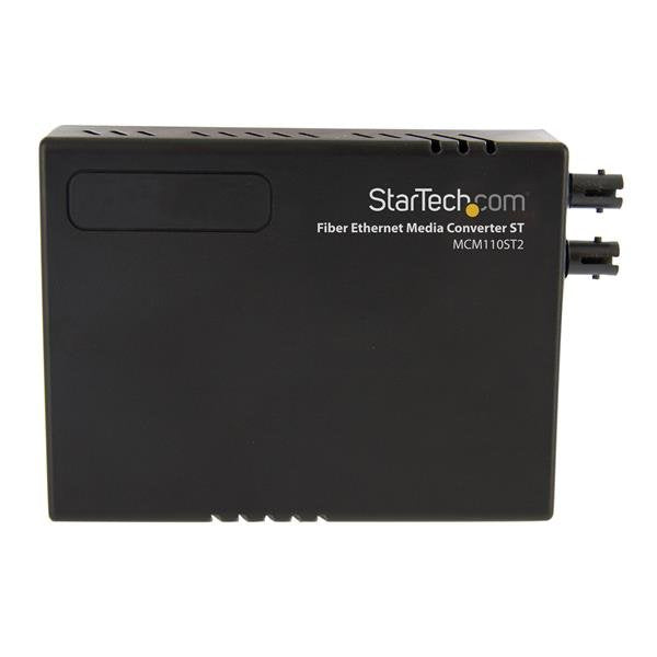 Startech Conversor De Medios Ethernet 10/100 Rj45 A Fibra Optica Multimodo St - 2km Mcm110st2eu