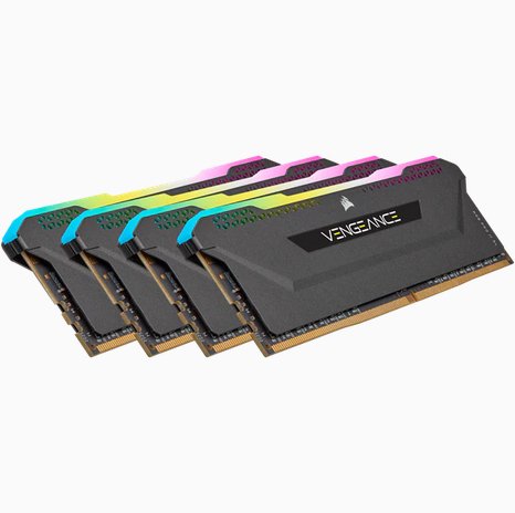 EAN 840006632191 - Corsair Vengeance RGB Pro CMH64GX4M4E3200C16 módulo de memoria 64 GB 4 x 16 GB DDR4 288-pin DIMM imagen 1
