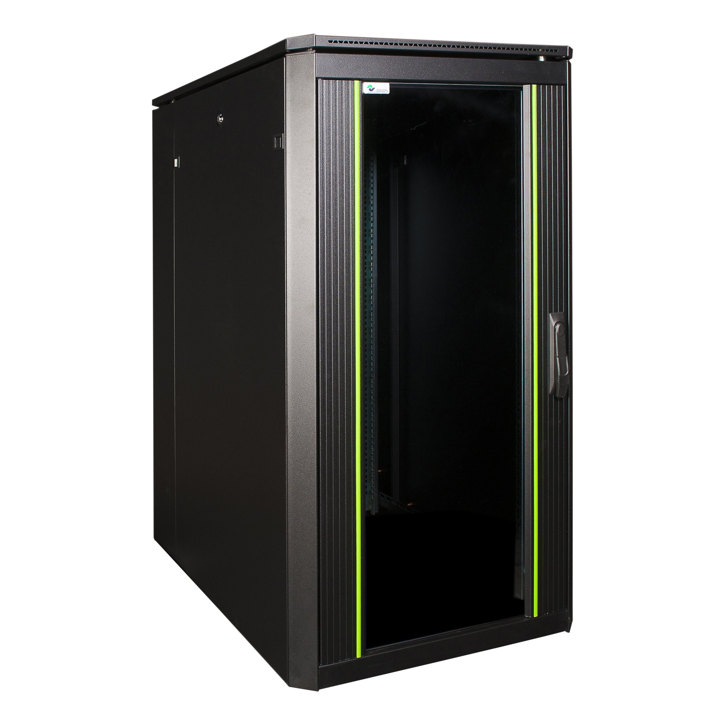 EAN 5420016845856 - LOGON RDL22U61BL armario rack 22U Rack o bastidor independiente Negro imagen 3