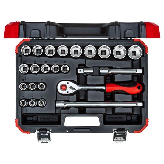 Gedore Juego De Llaves De Tubo 1/2 ", 24 Piezas