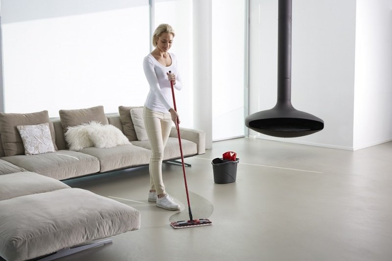 EAN 4023103143890 - Vileda Ultramax Mop Set fregona Seca y húmeda Negro, Rojo imagen 5