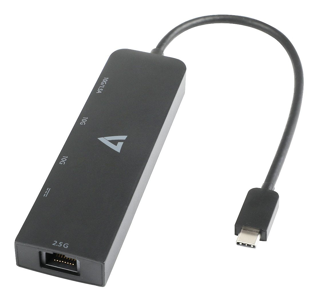 V7 V7ucrj25ghub-Blk Hub De Interfaz Usb 3.2 Gen 1 (3.1 Gen 1) Type-C