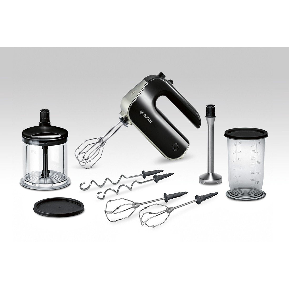 Batidora Bosch Mfq4885 Handmixer-Set Negro/Chrome