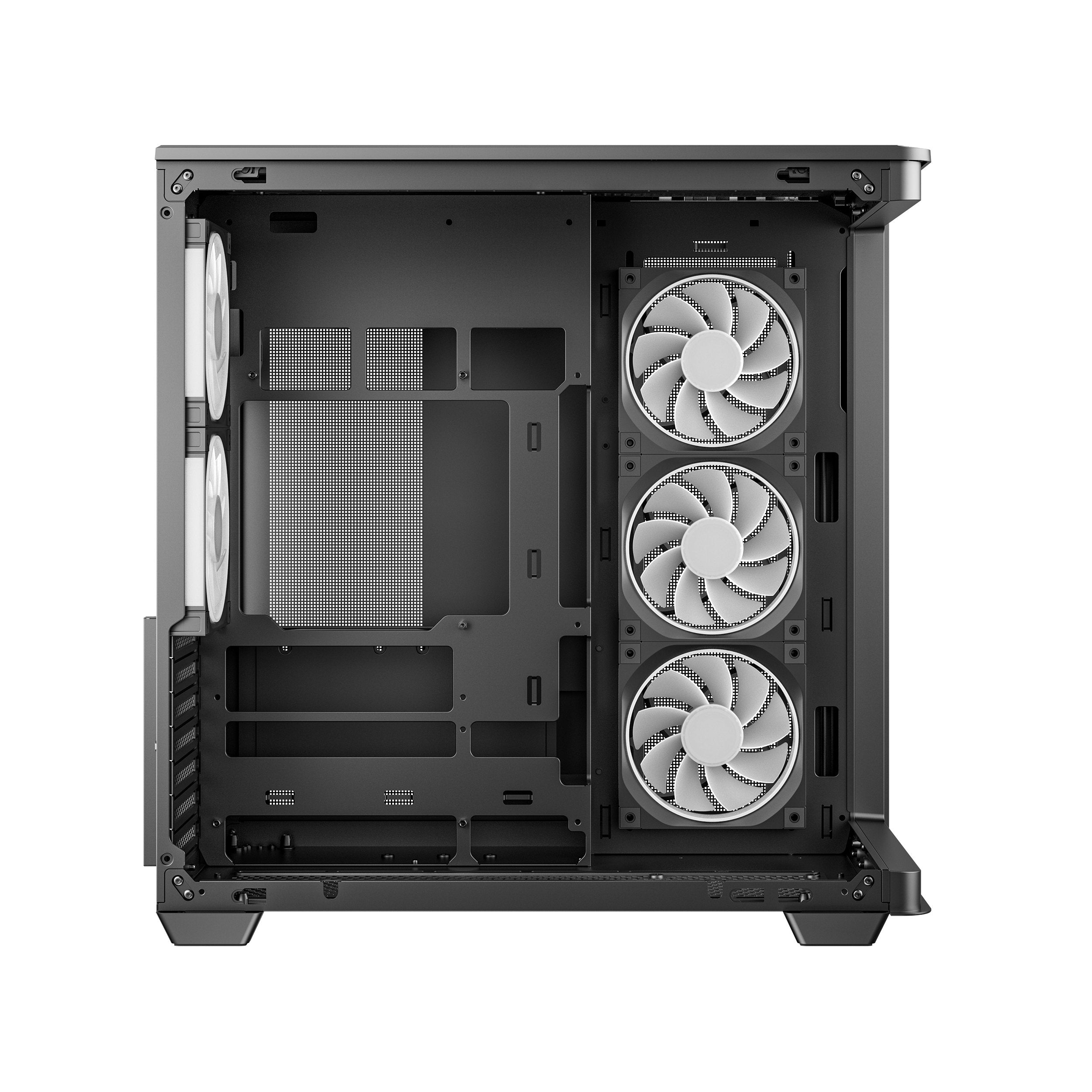 Deepcool Cg590u 5f (Negro, Panorama Glass) R-Cg590u-Bkaga5-G