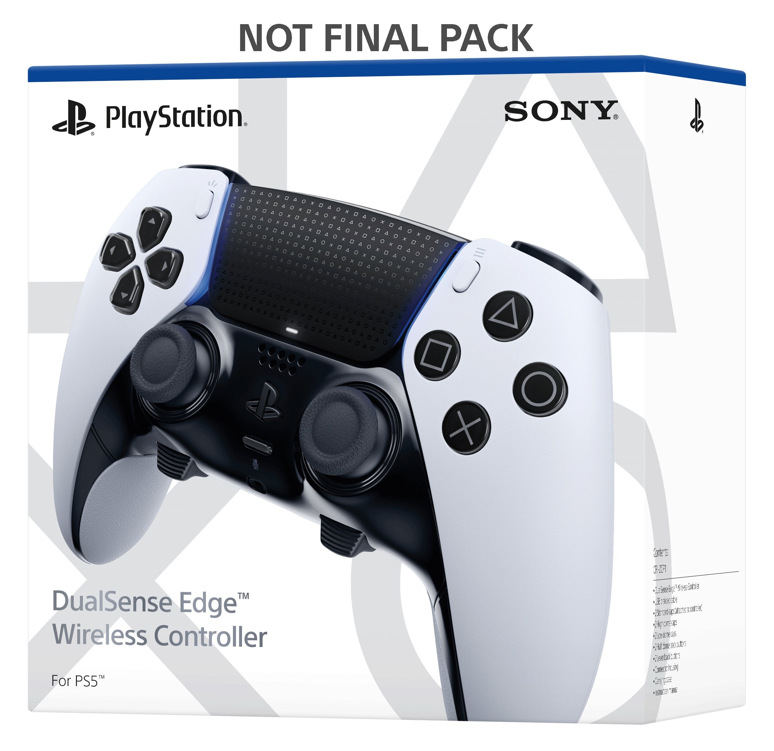 EAN 0711719443995 - Sony DualSense Edge Negro, Blanco Bluetooth Gamepad Analógico/Digital PlayStation 5 imagen 3