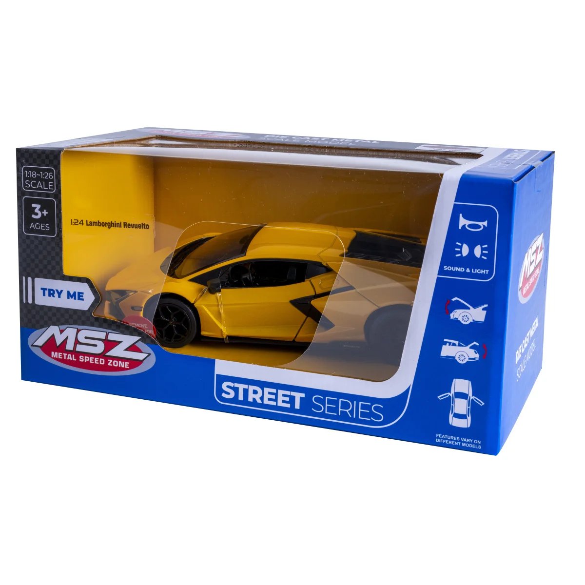 Jamara Lamborghini Revuelto 1:24 Amarillo 3+