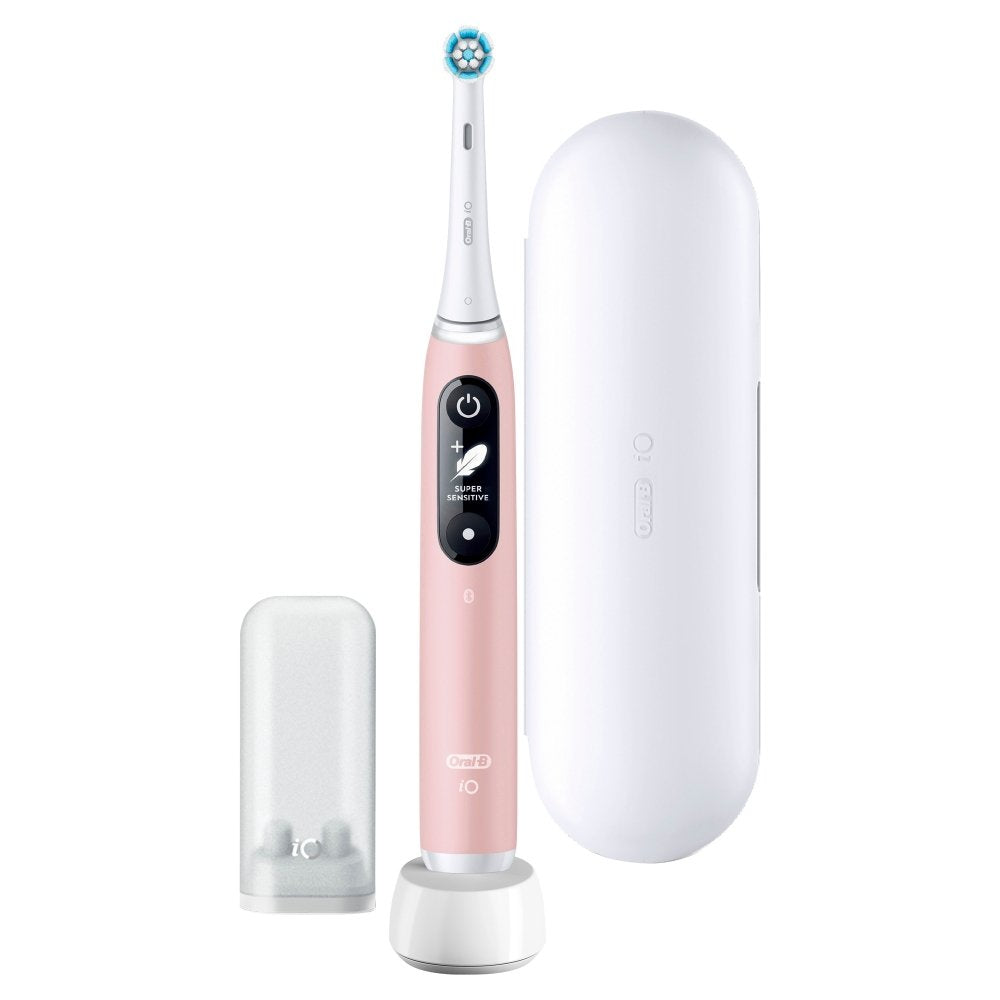 EAN 4210201445197 - Oral-B 445197 cepillo eléctrico para dientes Adulto Cepillo dental vibratorio Rosa, Blanco imagen 1