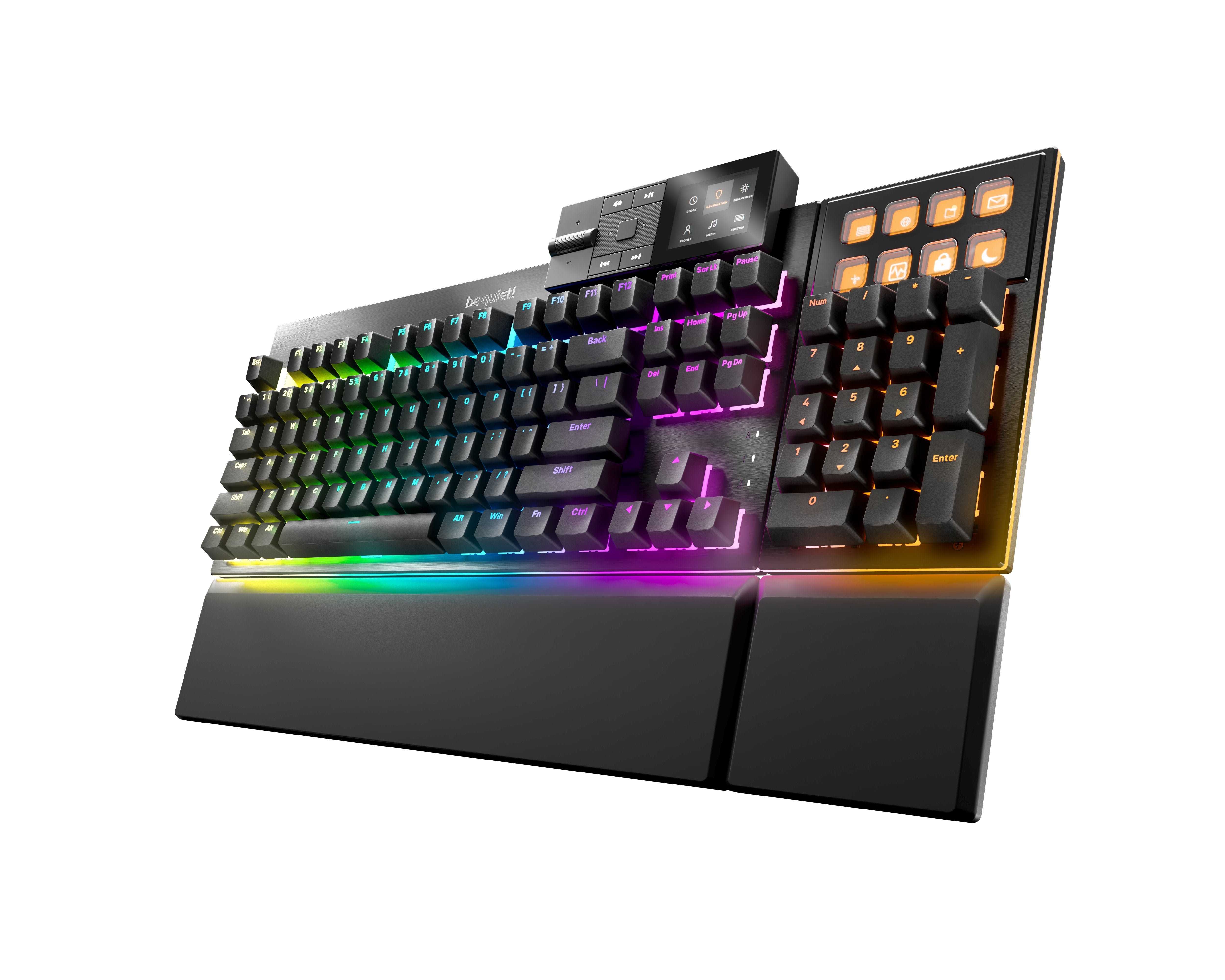 EAN 4260052192665 - be quiet! Dark Mount Silent Linear US ANSI teclado Juego USB QWERTY Inglés de EE. UU. Negro imagen 1