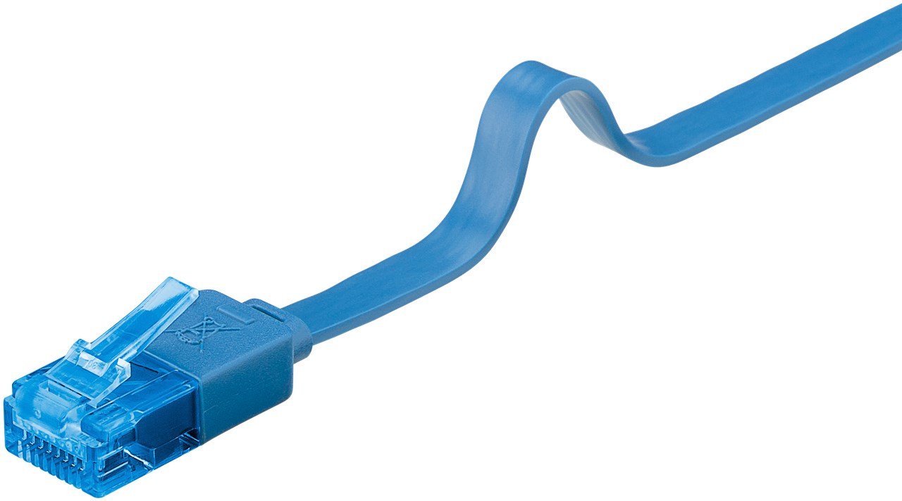 EAN 4040849962950 - Goobay 96295 cable de red Azul 0,5 m Cat6a U/UTP (UTP) imagen 5