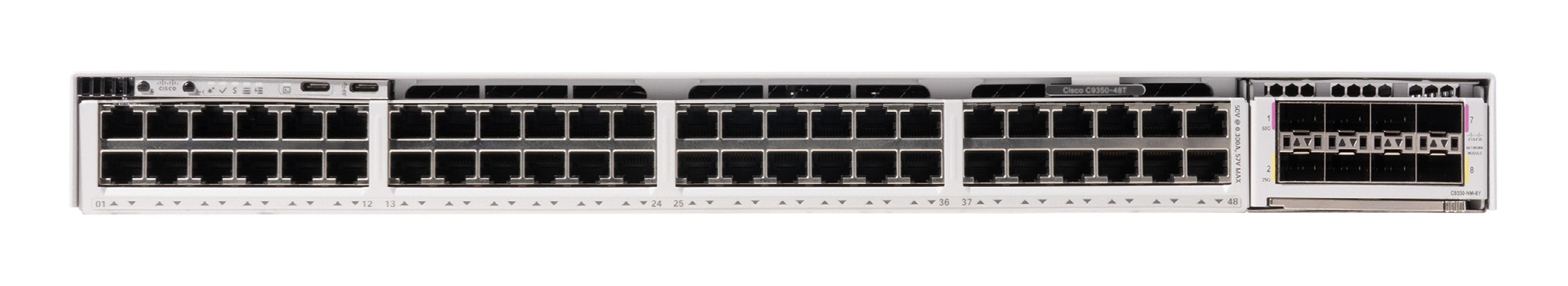 Cisco C9350-48t Conmutador L3 Gestionado 48 X 10/100/1000 Sobremesa Montable En Rack