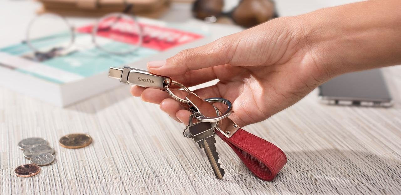 Pendrive Sandisk Ultra Dual Luxe 256gb Usb Type-C Sdddc4-256g-G46