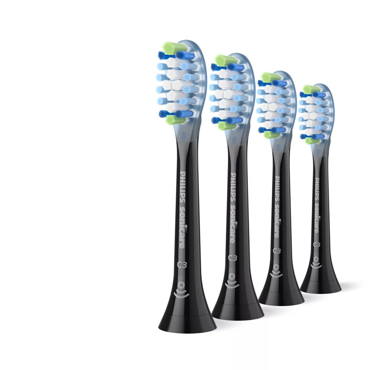 EAN 8720689036702 - Philips HX9044/88 cepillo de cabello 4 pieza(s) Negro imagen 1