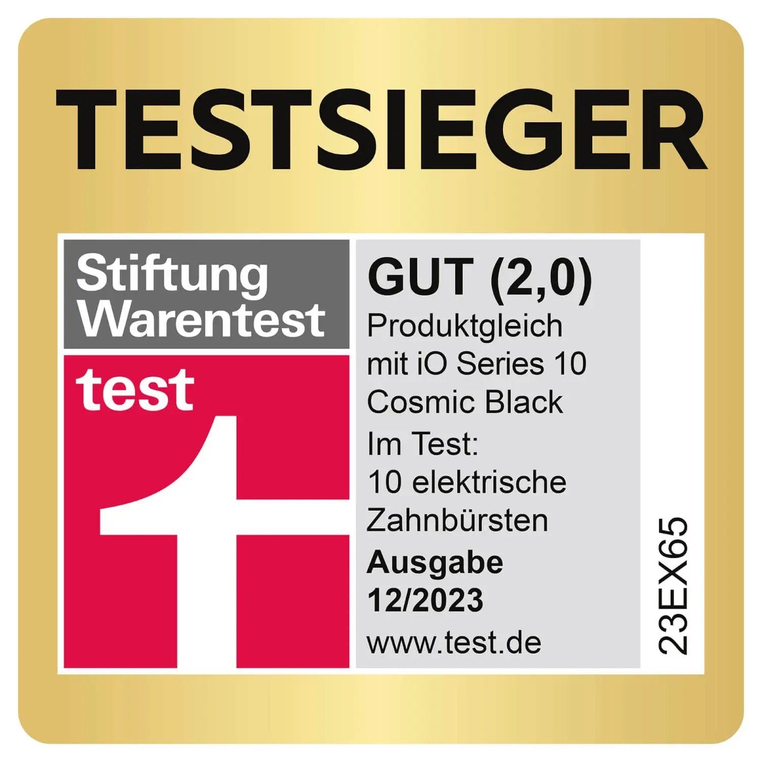 EAN 8006540812068 - Oral-B iO iO10 Adulto Cepillo dental giratorio Negro imagen 3