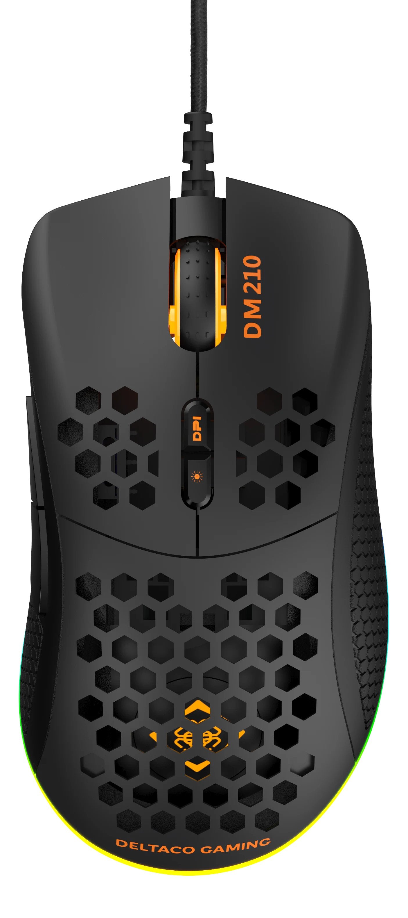 EAN 7333048047021 - Deltaco Gaming GAM-108 ratón Juego mano derecha USB tipo A Óptico 6400 DPI imagen 6