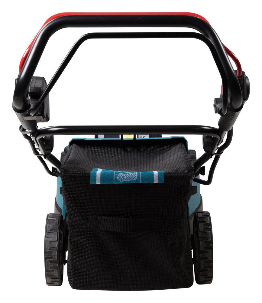 EAN 0088381756686 - Makita DLM481Z cortadora de césped Cortacésped manual Batería Negro, Azul, Metálico imagen 4