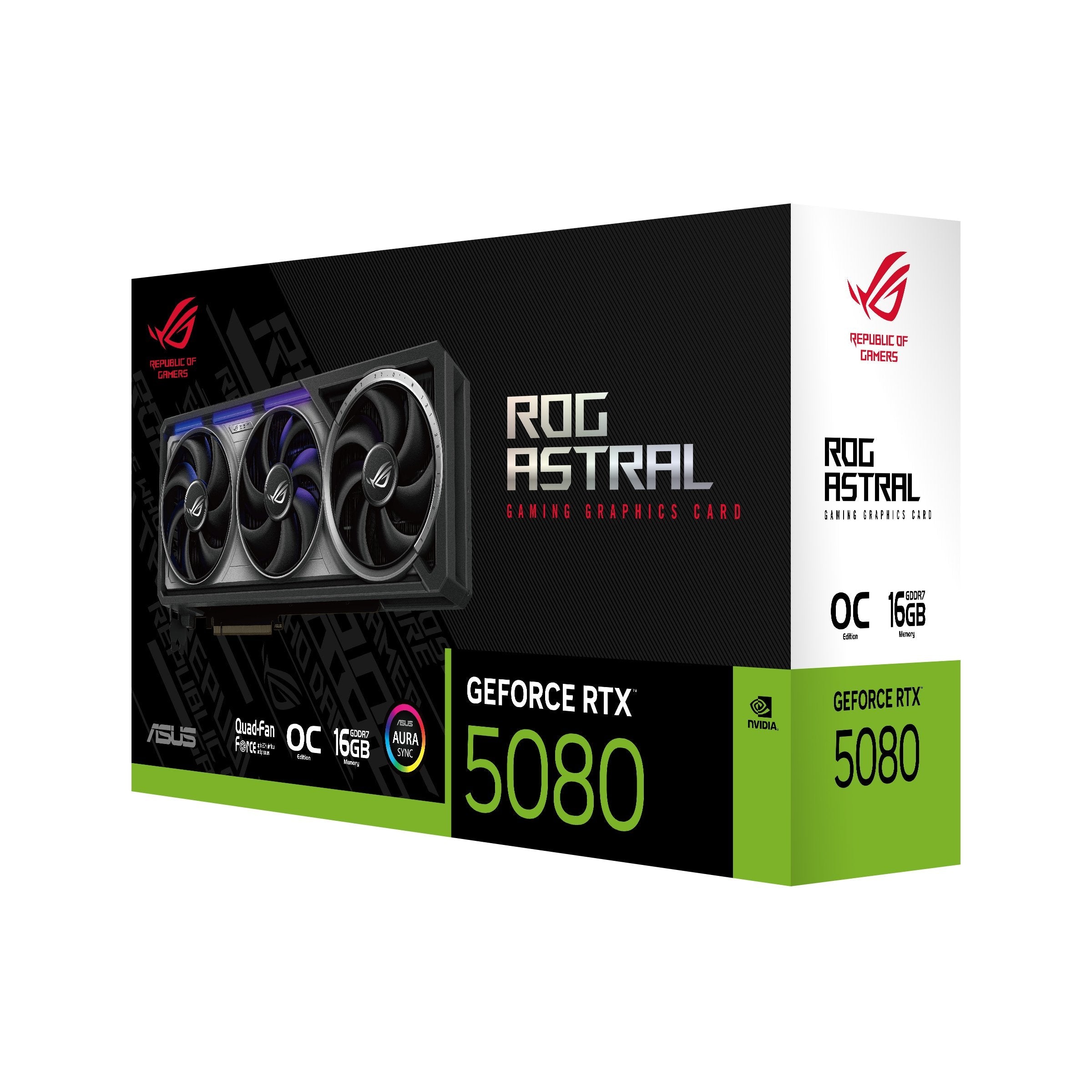 EAN 4711387837917 - ASUS ROG Astral - -RTX5080-O16G-GAMING NVIDIA GeForce RTX 5080 16 GB GDDR7 imagen 14