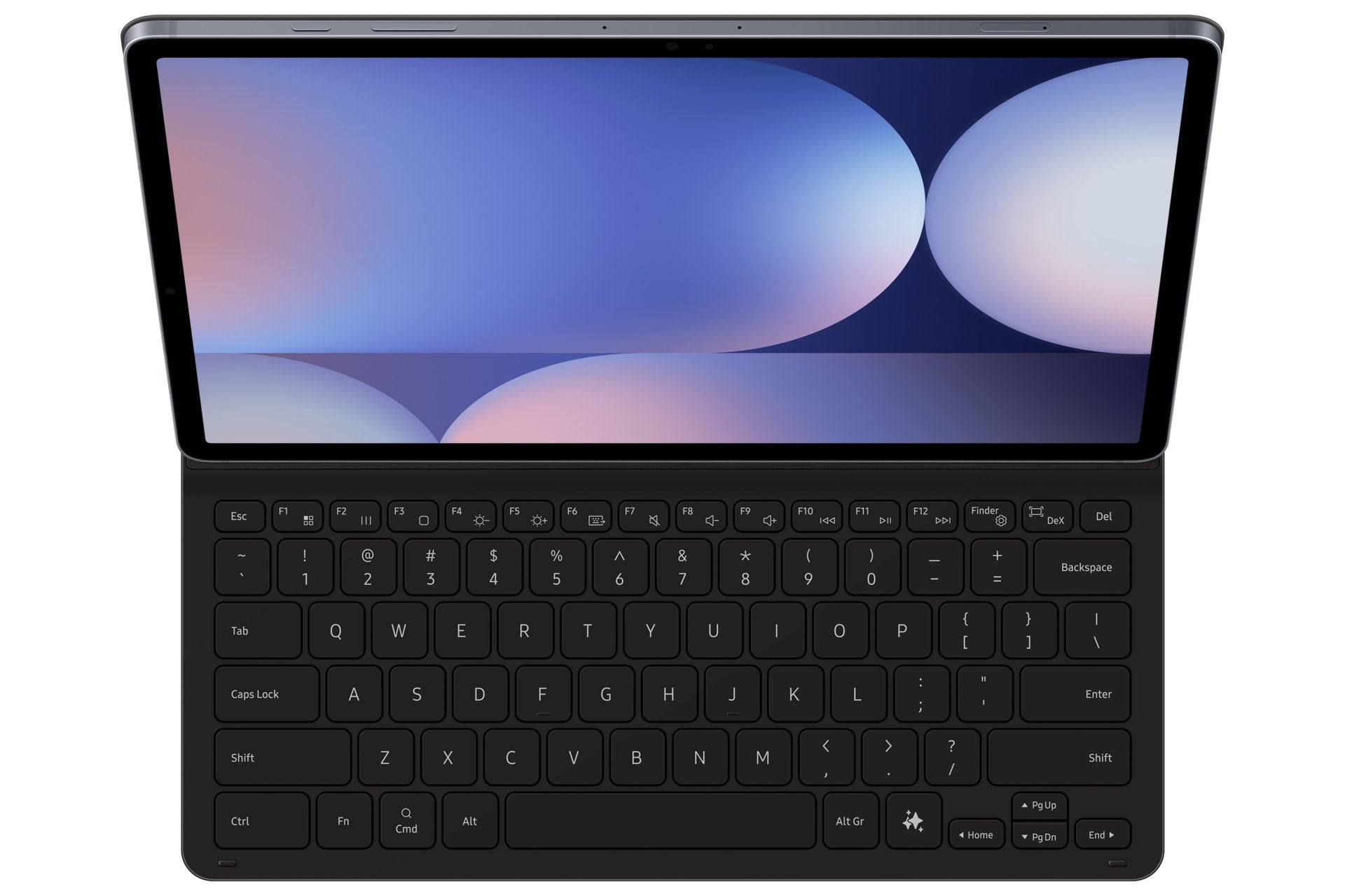 Tab S10+/S9+ Book Cover Keyboard Slim Black