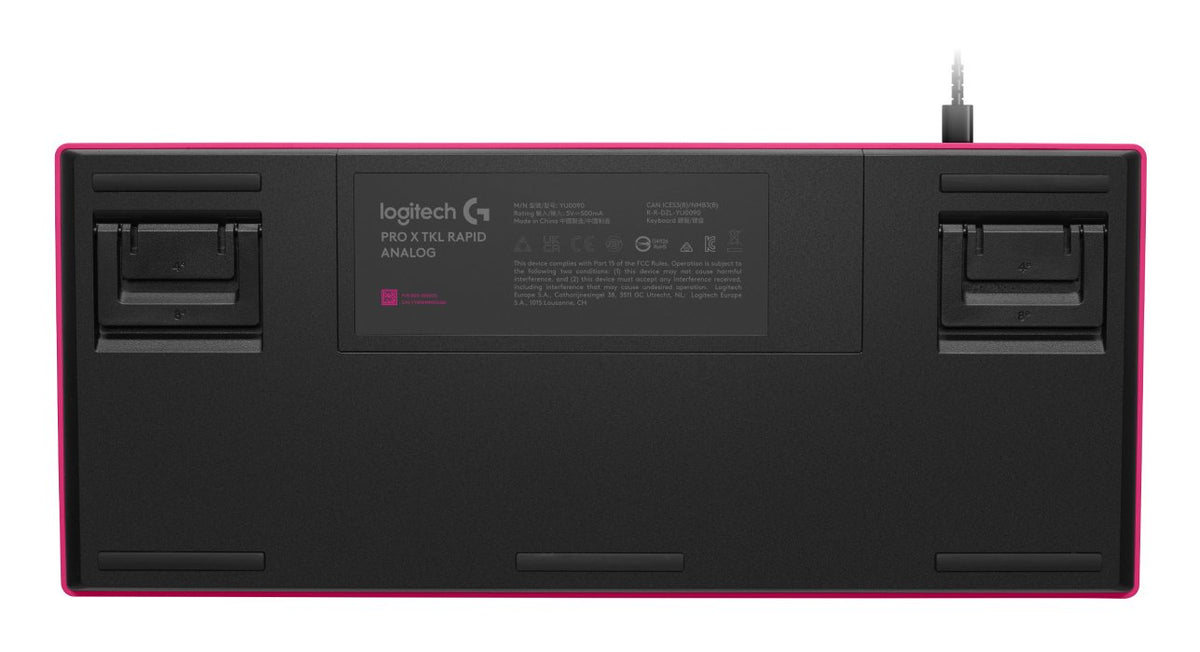 EAN 5099206126527 - Logitech G PRO X TKL Rapid teclado Juego USB QWERTY Internacional de EE.UU. Rosa imagen 4