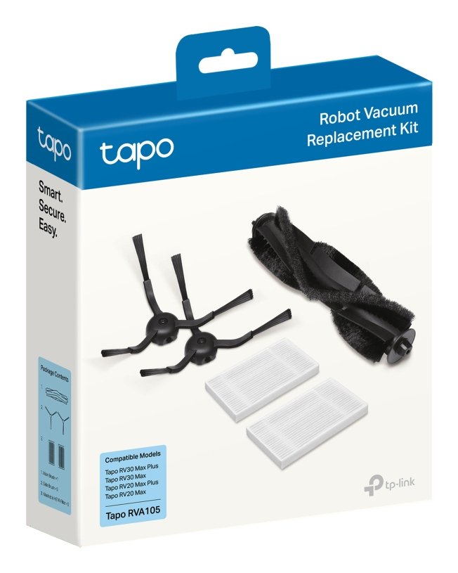 EAN 8885020627510 - TP-Link Tapo RVA105 Kit de accesorios Robot aspirador imagen 2