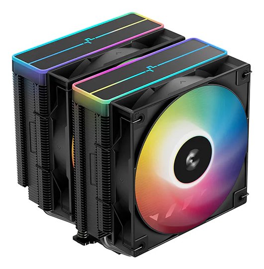 EAN 6933412729242 - DeepCool AG620 BK ARGB V2 Conjunto de chips, Placa base Refrigerador de aire 12 cm Negro 1 pieza(s) imagen 1