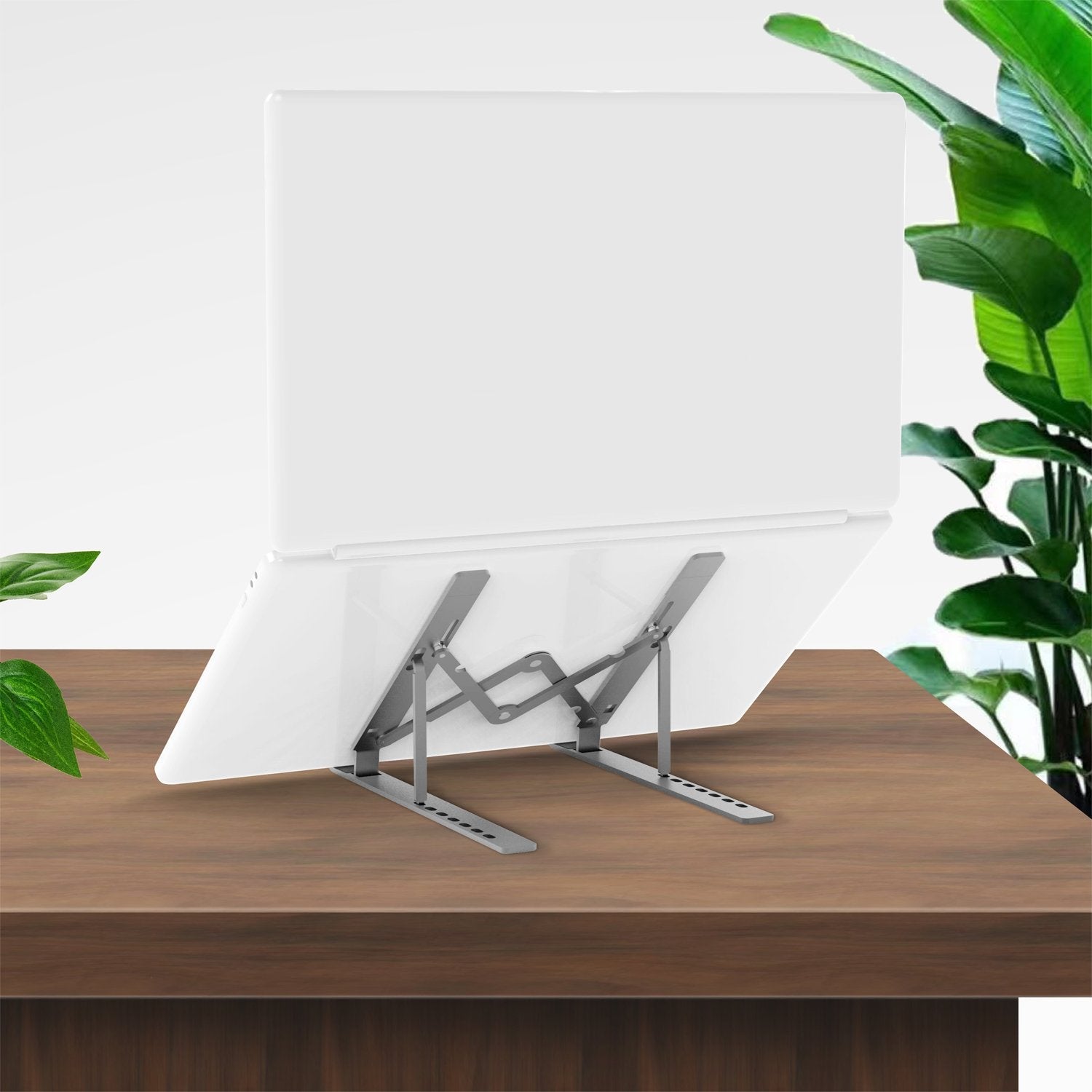 Aisens Soporte De Sobremesa Ajustable Para Portatil / Tablet - Gris