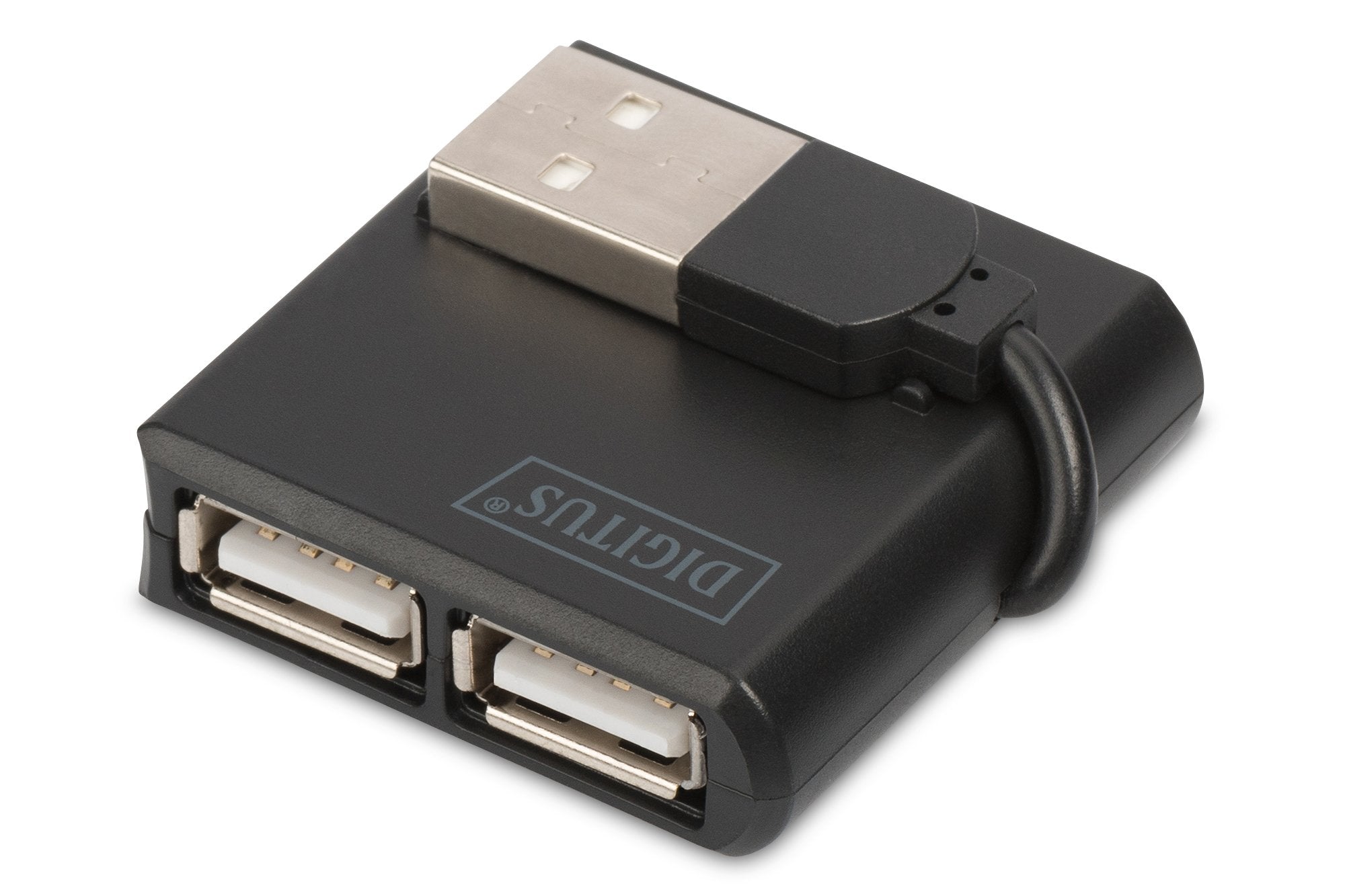 Digitus Hub 4 Puertos Usb 2.0 Negro Da-70217