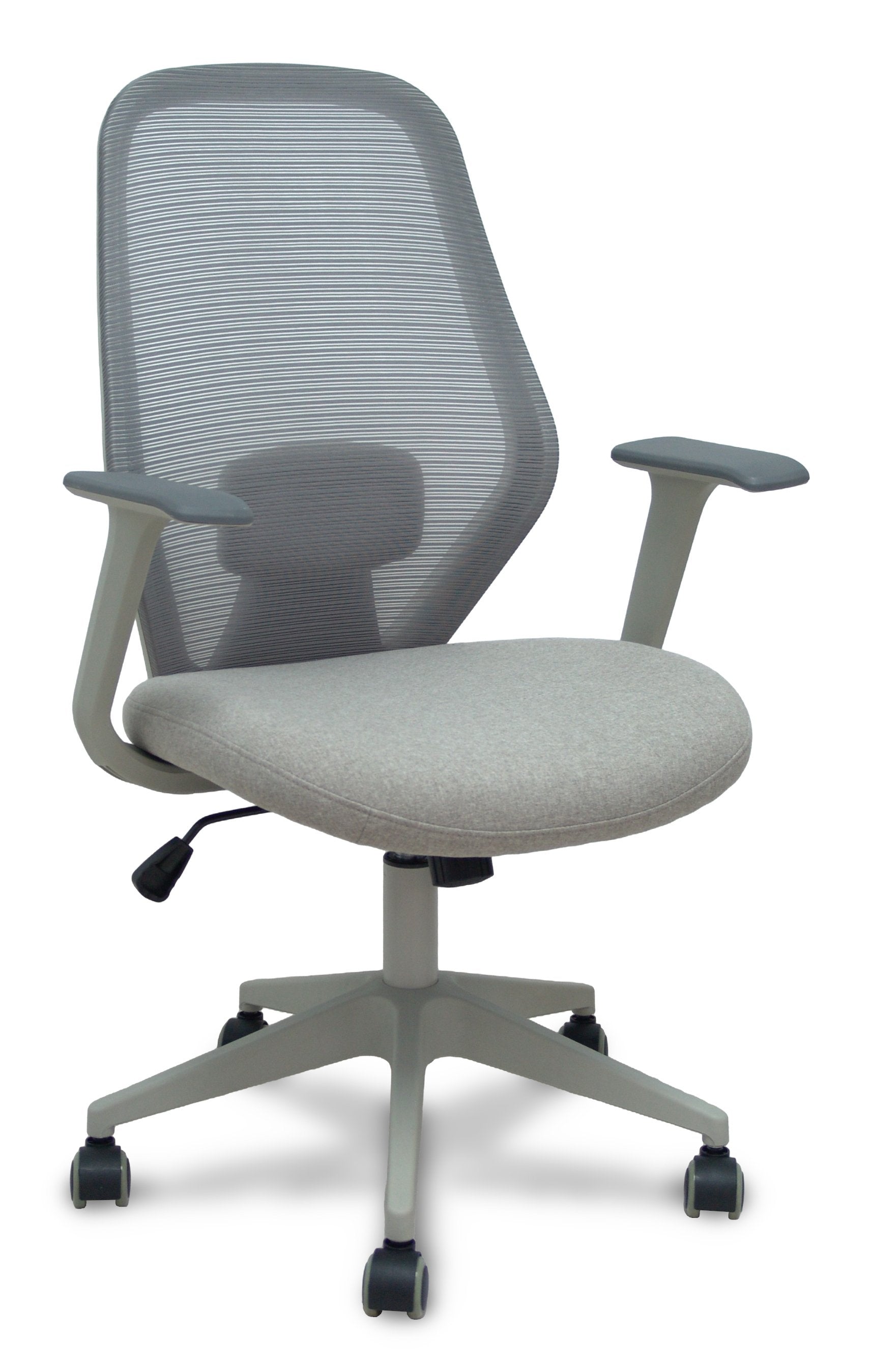 Piqueras Y Crespo Forol Silla Ergo529 Gris Respaldo Malla Gris Asiento Tela Gris Base Piramidal Gris Claro Ruedas Nailon