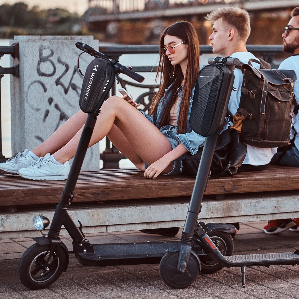Wozinsky Waterproof Electric Scooter Handlebar Bag 2l Black