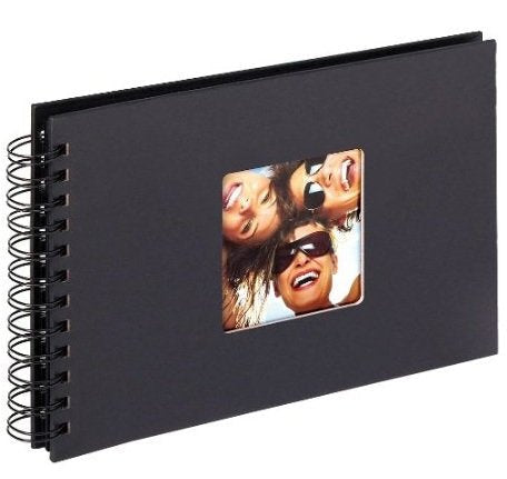 Walther Fun Black Spiral 23x17 40 Paginas Negras Sa109b