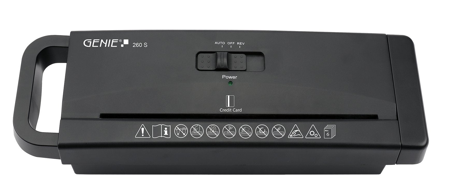 EAN 4030152952472 - Genie 260 S triturador de papel Corte en tiras 73 dB Negro imagen 1